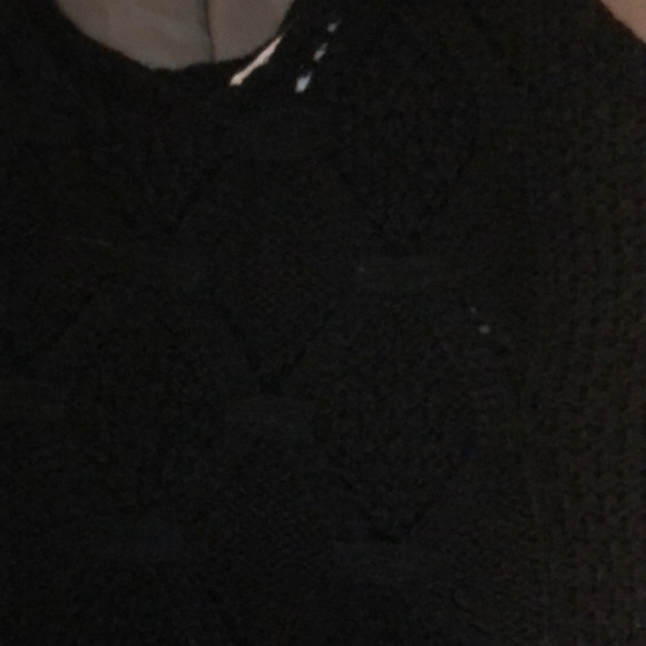 Black Crochet Tank Top - Picture 2 of 5